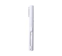 Ciseaux pliants 2 en 1 avec cutter artistique, ciseaux portables et sûrs Mini coupe-stylo en céramique, pour le travail du papier, cutter de précision (gris)