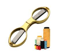 Ciseaux pliants de voyage, ciseaux de voyage - Lignes d'outils de coupe portables,Ciseaux rétractables polyvalents pour coutures domestiques de survie en plein air Cuisine de voyage de pré