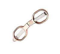Ciseaux pliants en acier inoxydable - Petits ciseaux de poche - Portable et pliable - Pour voyage - Multifonction