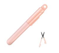 Ciseaux pliants en forme de stylo avec couvercles de sécurité pour ciseaux de sécurité Boîte Ouvre-papier Outil de coupe pour bureau scolaire et bureau à domicile