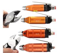 Ciseaux pneumatiques, coupe dure à grande vitesse, outils de coupe for fil métallique et plastique, composant électronique, pince à pince en PVC, 1 pièces(HS10 with S4)
