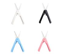 Ciseaux Portables, Artisanat, Découpe Du Papier, Ciseaux De Sécurité Pliants, Mini Ciseaux De Papeterie, Fournitures De Bureau Et D'école Découpées À La Main