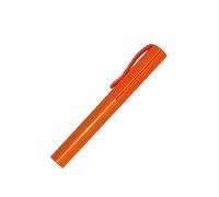 Ciseaux portables en forme de stylo, 5 couleurs, multifonctionnels, pliants, pour l'école, le bureau, les travaux manuels (orange)