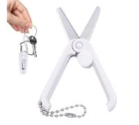 Ciseaux portables - Outil de cuisine rétractable - Ciseaux universels avec porte-clés - Pour femmes, filles, adolescentes, épouse, , fils, fille, famille, amis