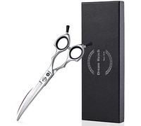 Ciseaux pour animaux incurvés de 6,5 pouces - Pour chiens et chats - Acier inoxydable japonais 440C