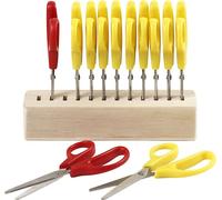 Ciseaux pour enfants avec bloc de ciseaux, 12pcs.