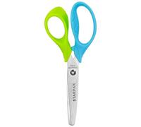 Ciseaux pour enfants POUR DROITIERS, Ciseaux d'écolier profilés, SÛRS pour les enfants 13 cm STARPAK (E)