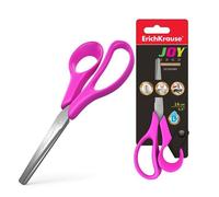 Ciseaux Pour Enfants Pour Gauchers 14 Cm, Joy Ergo, Avec Des Extrémités Arrondies Des Lames Et Une Règle, Mélanger