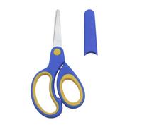 Ciseaux pour gauchers - Ciseaux d'entraînement pour gauchers - Outil de coupe - Fournitures scolaires pour enfants - Multifonctions - Entraînement gaucher