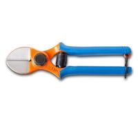 Ciseaux professionnels (pas de hobyist) robustes forgés à double lame #133/20 à dos plat double lame pour greffer et élaguer les scions