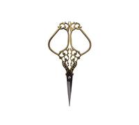 Ciseaux rétro, ciseaux de cuisine, 1 pièce, tailleur vintage en acier inoxydable, couture florale, broderie(Bronze)