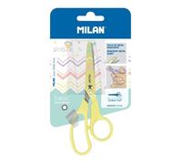 MILAN Ciseaux Basic Pastel – Blister jaune
