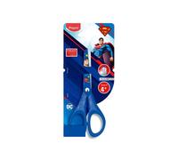 Maped Ciseaux enfants Pulse Superman 13 cm — Anneaux ergonomiques, Bouts ronds, Dès 4 ans, Bleu