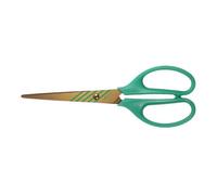 Ciseaux - Scolaire - Bureau - 17cm - Vert - Lame Acier Inoxydable - Milan