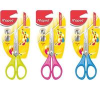 Ciseaux scolaires 13 cm - Idéal pour la création Essentiels pour les étudiants sous blister - Coupe de précision, poignée ergonomique