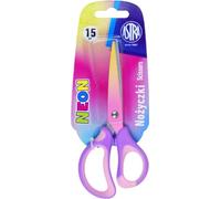 Ciseaux scolaires futuristes avec poignée ergonomique 150mm ASTRAKIDS Neon - Confort et style dans votre salle de classe