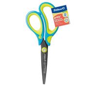 Ciseaux scolaires griffix - PELIKAN - Neon Fresh Blue - Pointu