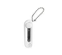 Ciseaux télescopiques petits travaux manuels taraud portable en acier inoxydable pliable petit télescope avec porte-clés