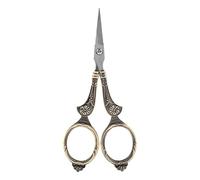 Ciseaux vintage antiques, mini-outil de ciseaux de broderies de couture en acier inoxydable vintage pour fabrication de broderies de couture (bronze)