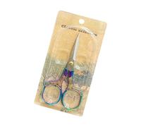 Ciseaux vintage faits à la main en forme de fleur en métal pour bureau, maison, travaux manuels avec poignée ergonomique