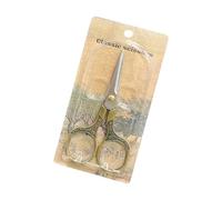 Ciseaux vintage faits à la main en forme de fleur en métal pour bureau, maison, travaux manuels avec poignée ergonomique