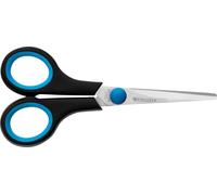 Ciseaux WESTCOTT Easy Grip Longueur : 130 mm pour gauchers droits symétriques