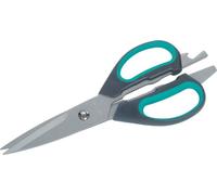 Ciseaux Wolfcraft multifonction acier vert (21,5 cm)