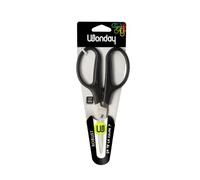 Ciseaux wonday robust 17cm lames acier inox bouts pointus anneaux symetriques