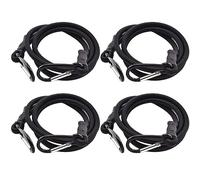 Cisixin 4 pièces Tendeurs Elastique avec Crochets, Corde de Bagage élastique Robuste Élastiques avec Mousquetons pour Porte-Bagages Voiture Luggee Fixation