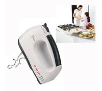 Cisixin 7 Vitesses Batteur à Main Électrique, Mélangeur Manuel Battre l'œuf et Le Lait en Acier Inoxydable