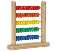 Cisixin Boulier Abaque Enfant Bois, Abacus Coloré Jouet Éducatif, Boulier Pädagogischer Holzabakus, Bunter Abakus, pour Les à Partir De 3 Ans Enfant Abacus Jeu