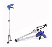 Cisixin Pince de Préhension Pliage Télescopique, Pince en Aluminium pour Ramasse Déchets Ordures Large Objects