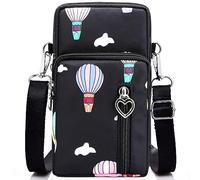 Cisixin Sac de port Spour Femmes, Sac de Téléphone Portable pour Femmes, Sac à Bandoulière Détachable et Ajustable, Sac à Bras pour Ranger les Téléphones Portables, L'argent...