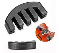 Cisixin Sourdine Violon avec 5 Dents pour Violon en Caoutchouc Souple