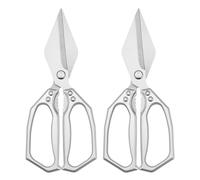 Cisseurs de cuisine Heavy Duty | Ciseaux de volaille ménagers - 2 ensembles de cisaillement robustes pour les noix de poisson grillades pour les professionnels Cook-Love Barbecue de volaille