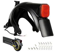 CISSIYOG Garde-boue arrière et feu arrière LED pour Segway Ninebot Max G2, scooter Mudguard, Kickscooter aile arrière pour accessoires de scooter électrique