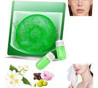 Cisto Huile démaquillante Cisto Cleansing Oil Mini capsules, adoucissante, douce et nettoyante en profondeur, pour les voyages (1, vert)