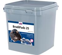 cit BrodiPads 25 - seau de 3 kg Appâts pour rats et souris sous forme de pâte