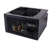 CiT Builder Bloc d'alimentation 500 W, non modulaire, PPFC, 70 % d'efficacité, ventilateur de refroidissement de 12 cm, excellente alimentation d'entrée de gamme, pas de câble d'alimentation inclus |