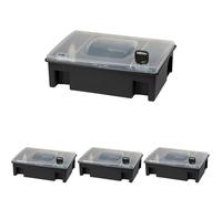 cit Kerbl Tom 299609 Station d'appât pour Rats (Lot de 4)