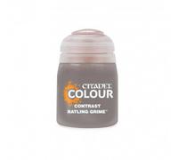 Games Workshop – Pot de peinture Citadel – Contrast Ratling Grime – 18 ml
