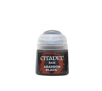 Citadel Peinture Games Workshop - Warhammer - Base Abaddon Noir - 21-25