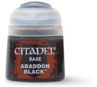 Citadel Pot De Peinture . - Base Abaddon Black-Games Workshop