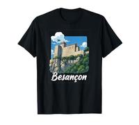 Citadelle de Besançon Style Manga - Souvenir Jura Doubs T-Shirt