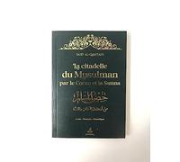 Citadelle du musulman - arabe français phonétique - Moyen (14X20) - Vert - dorure