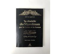 Citadelle du musulman - arabe français phonétique - Poche (9X13) - Noir - dorure