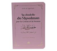 Citadelle du musulman (La) - Rose - (9x13 cm) - par le Coran et la Sunna