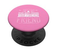 Citation « A Mother Your Friend Forever » Love Mom PopSockets PopGrip Adhésif