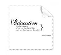 Citation à Propos de l'éducation Lunettes Chiffon Chiffon de Nettoyage Cadeau Nettoyant pour Écran de Téléphone 5 Pcs
