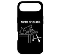 Citation Agent of Chaos Cat Lover Feline Mischief Coque pour iPhone Air